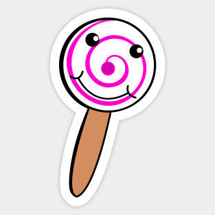 Pink Pop Sticker